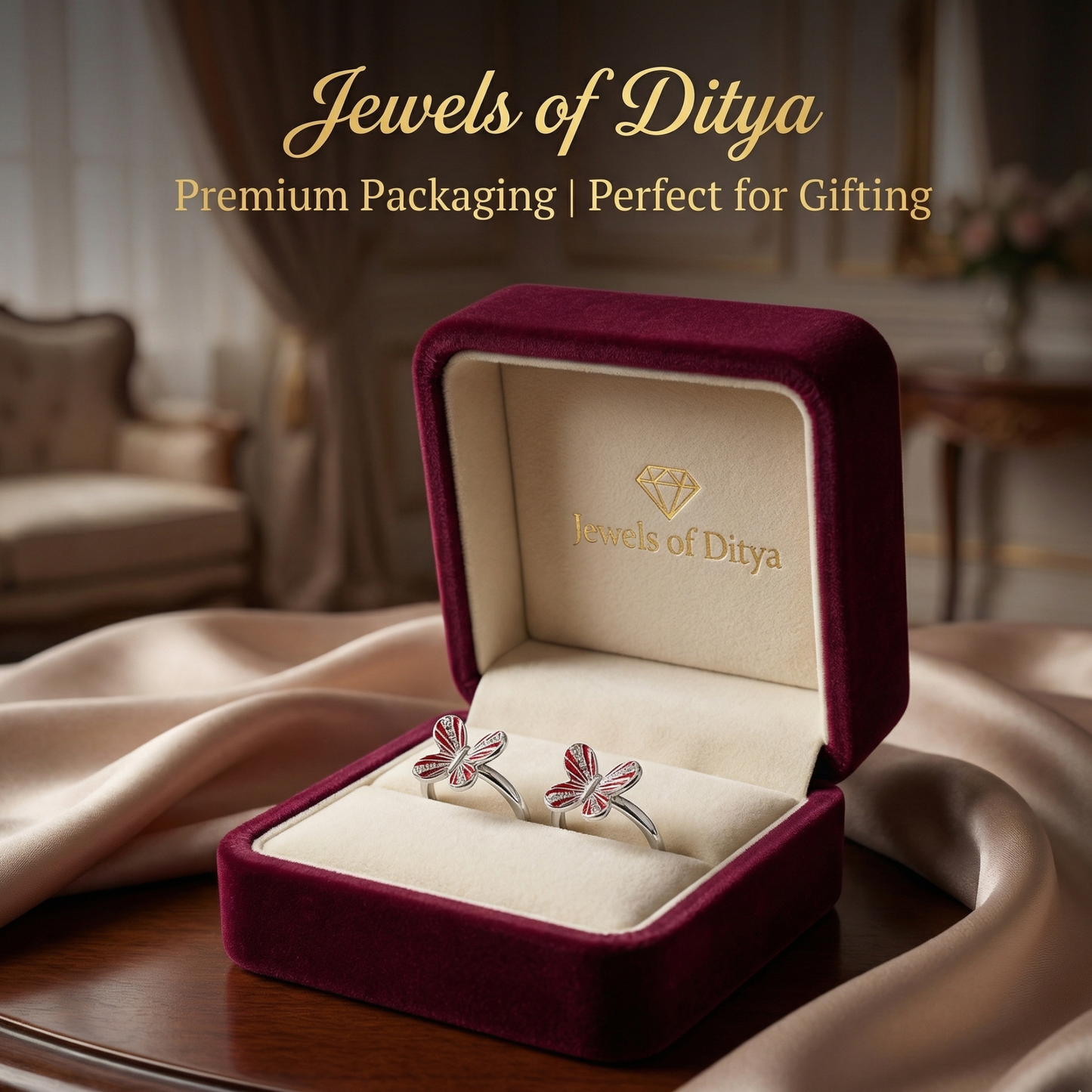 Fiery Meadow Open Toe-Ring