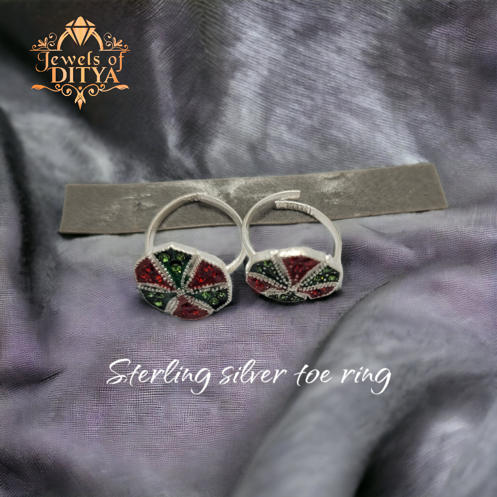 Tribal Inspired Intricate Toe Ring