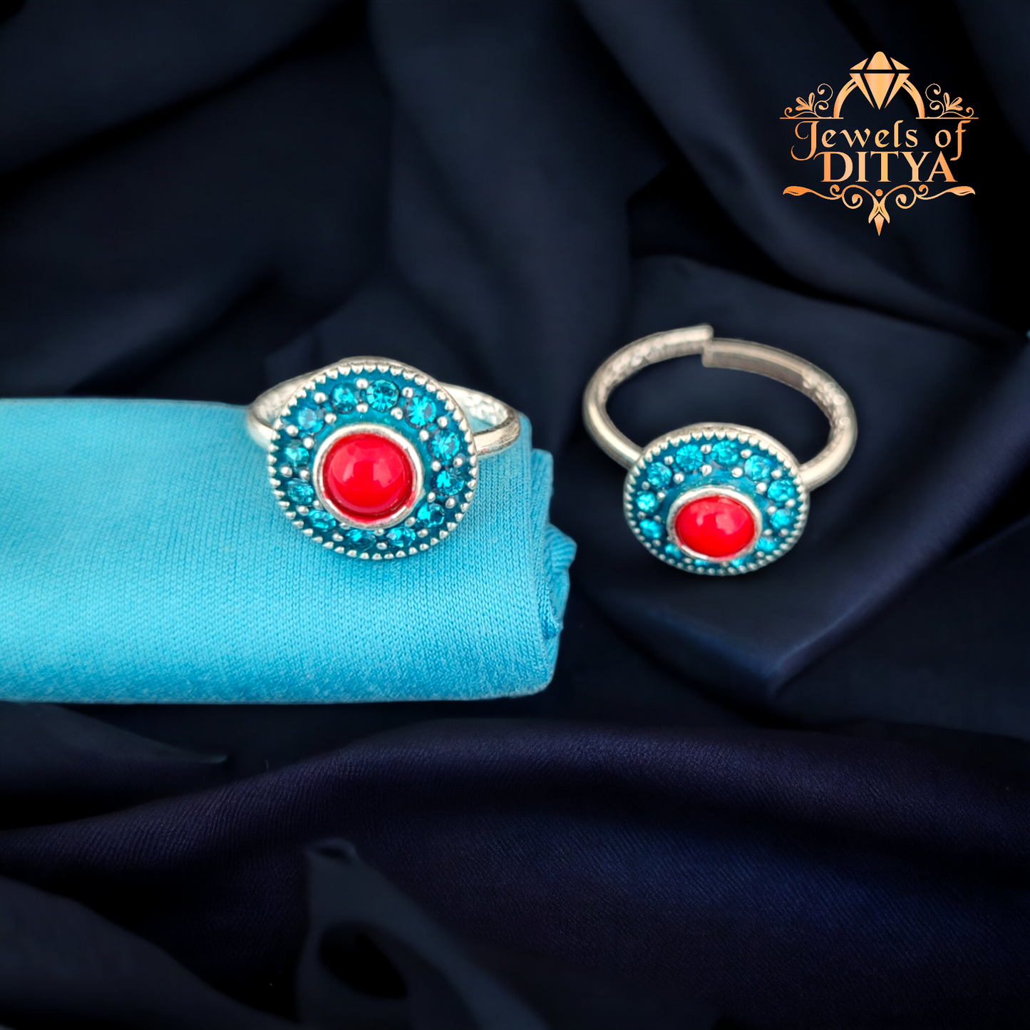 Get Dazzled by Our Handmade Micro Ad Silver Toe Ring