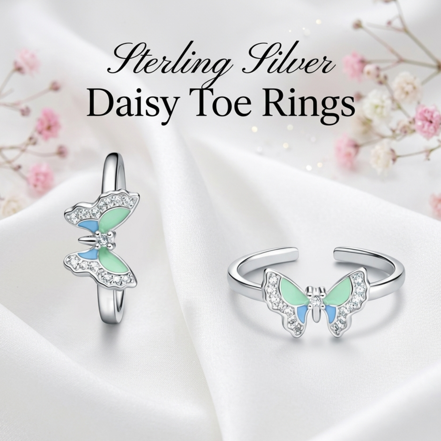 The Pastel Dream Butterfly Ring