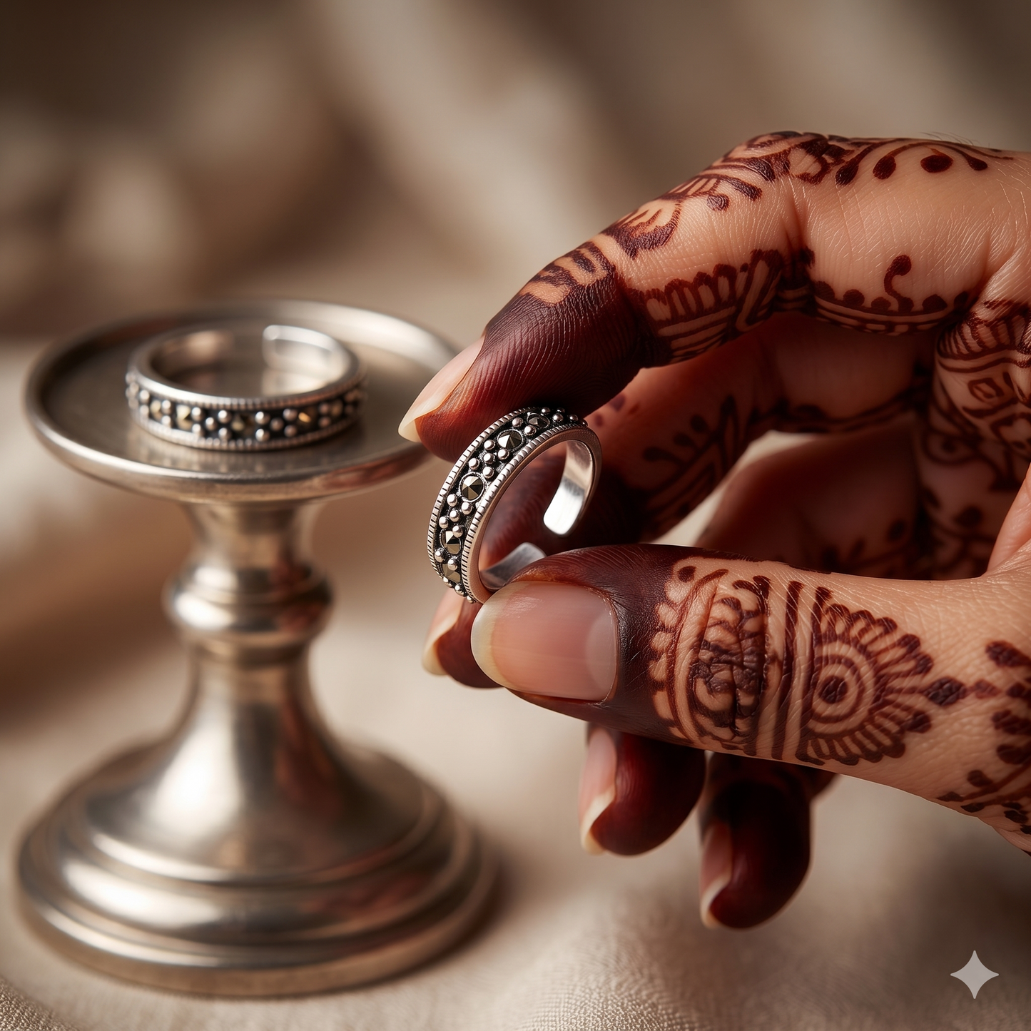 Ditya Signature Marcasite Pair (Toe Rings)