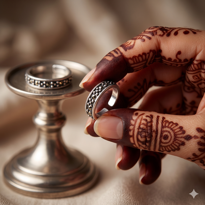 Ditya Signature Marcasite Pair (Toe Rings)