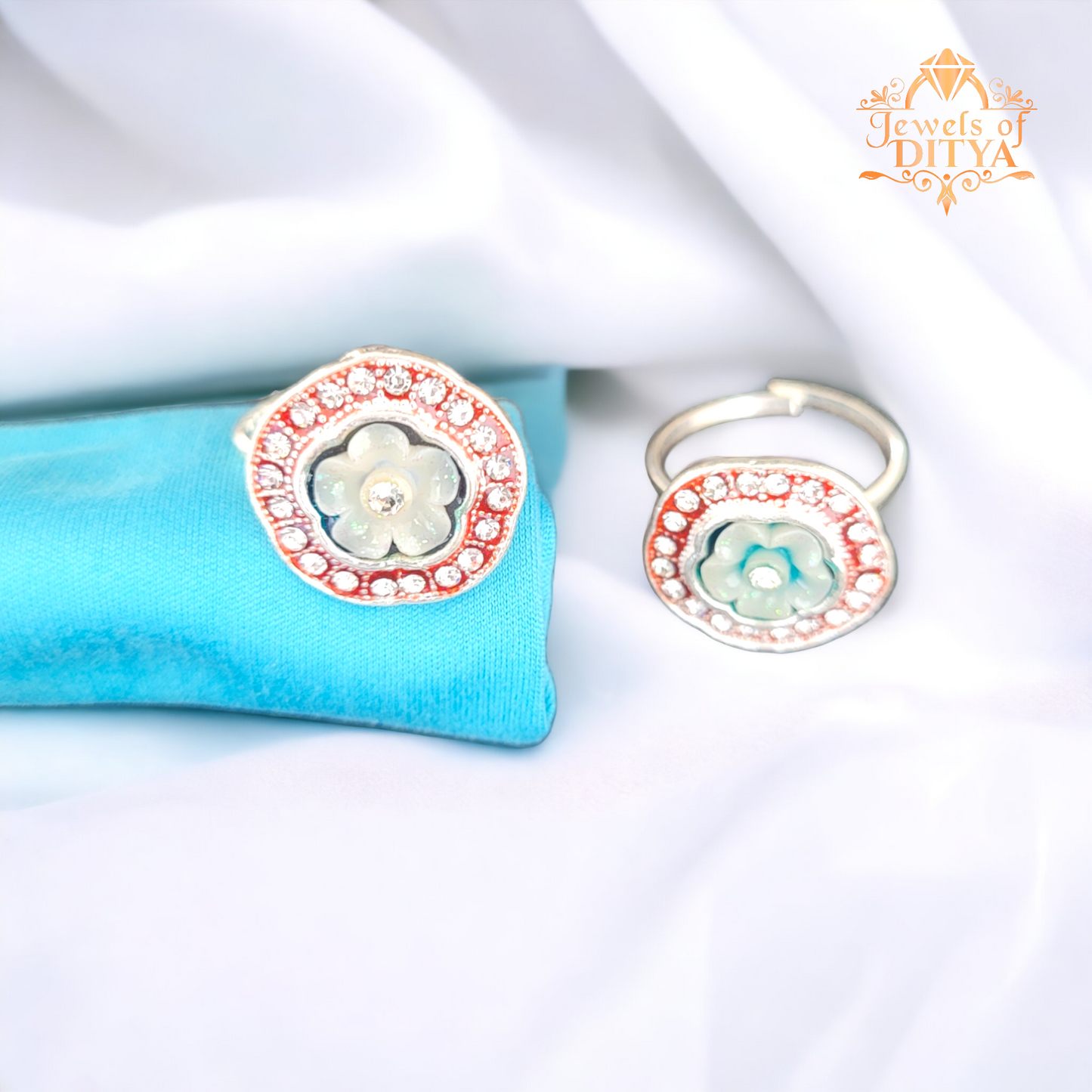 Charm Your Way With Micro Ad Intricated Hand Crafted Silver Toe Rin