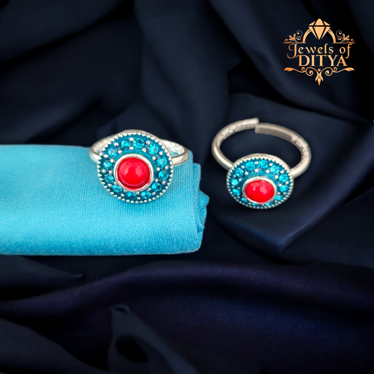 Get Dazzled by Our Handmade Micro Ad Silver Toe Ring