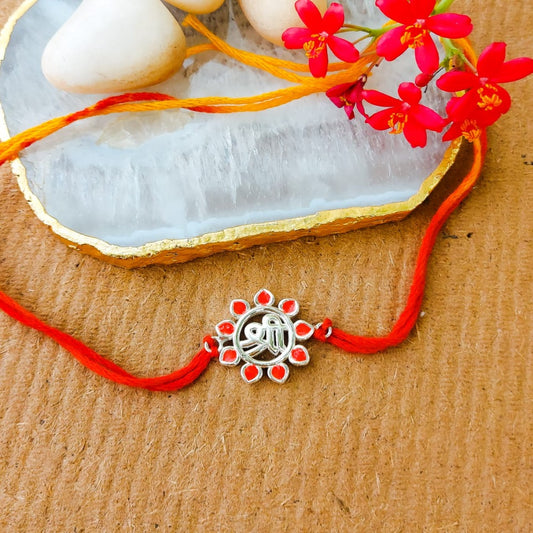 Sterling silver rakhi By jewels of ditya