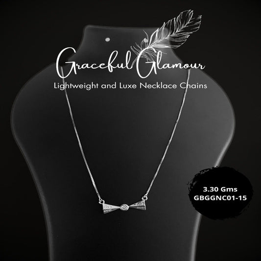 Sterling 925 silver Light weight necklace chain