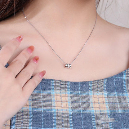 K-Drama Inspired Minimalist Pendant - Pure 925 Sterling Silver